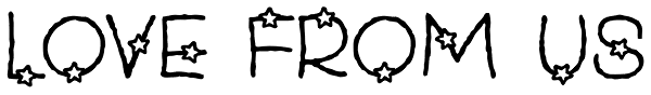 Love From Us Font