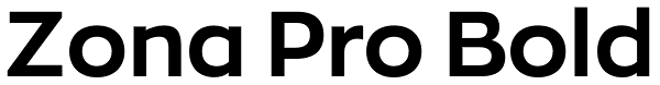 Zona Pro Bold Font