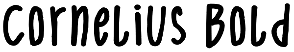 Cornelius Bold Font
