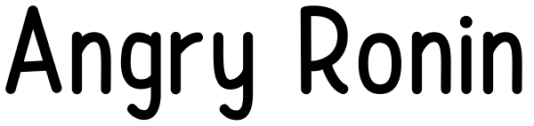 Angry Ronin Font