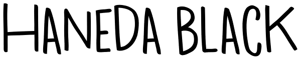 Haneda Black Font