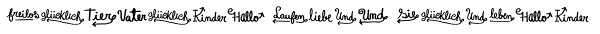 Pequena Word German Font