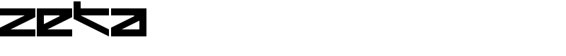 Zeta Font