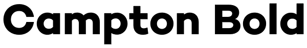 Campton Bold Font