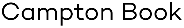 Campton Book Font