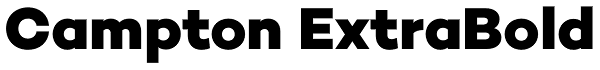Campton ExtraBold Font