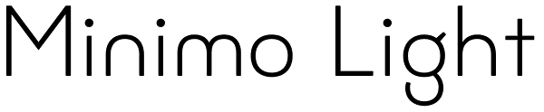 Minimo Light Font