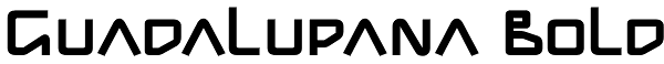 Guadalupana Bold Font