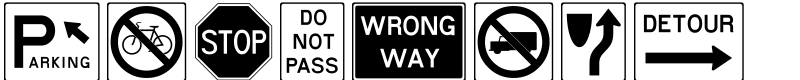 RoadSign Font