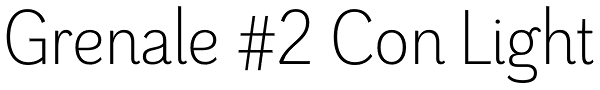 Grenale #2 Con Light Font
