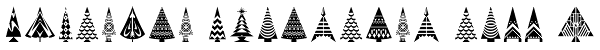 Fontazia Christmas Tree 2 Font