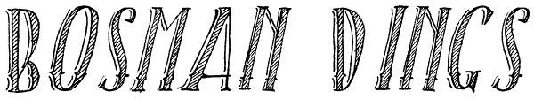 Bosman Dings Font