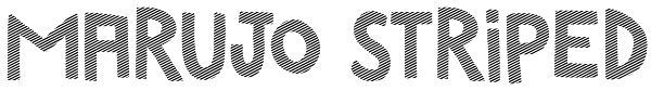 Marujo Striped Font