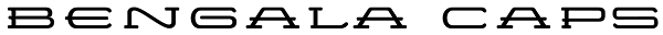 Bengala Caps Font