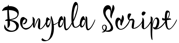 Bengala Script Font