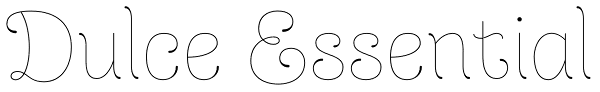 Dulce Essential Font